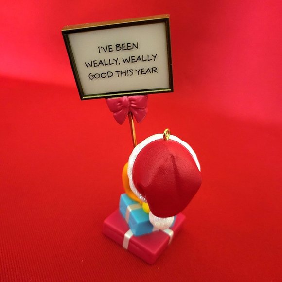 Hallmark Keepsake I've Been Weally, Weally Good This Year Twuthful Tweety Looney - Picture 7 of 12